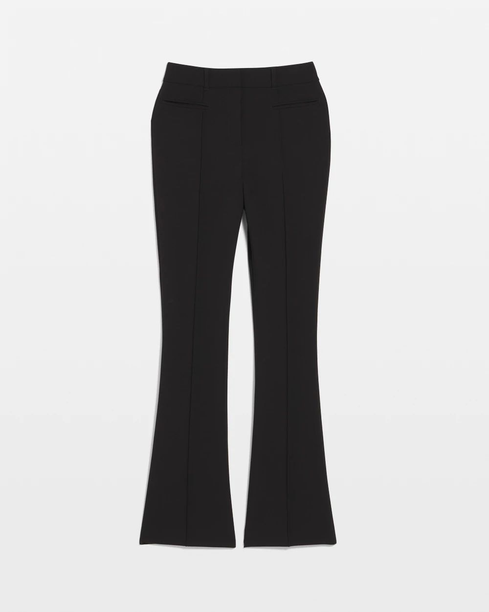 パンツ determ; / High Waister Flared Pants M ZP234690_BLK_FRONT_2d567100-